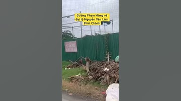 Đường Phạm Hùng và đại lộ Nguyễn Văn Linh huyện Bình Chánh #saigontoiyeu #saigonvietnam #travel