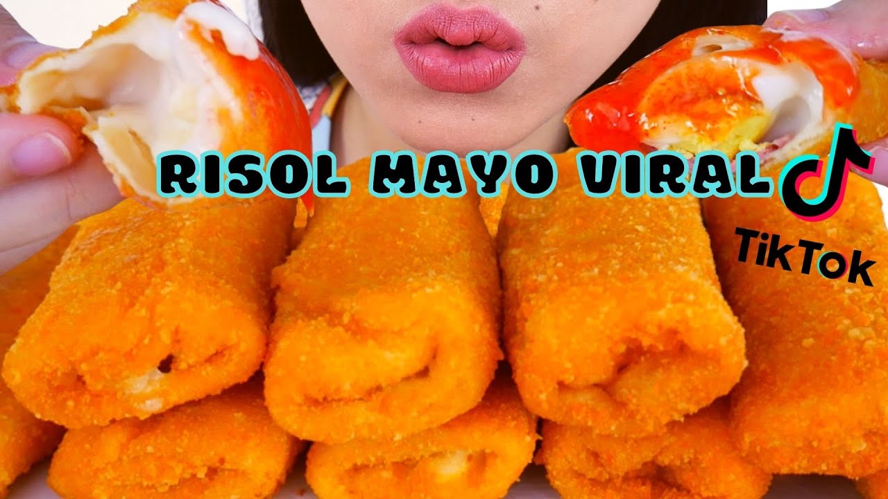 CRISPY2 MANTUL🤤💥 ASMR RISOL MAYO VIRAL TIKTOK 🎵