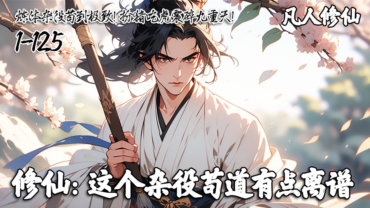 《修仙：这个杂役苟道有点离谱》1-125，遭亲族背叛沦为杂役的你，偶得仙皇玺，明炼气暗炼体。积凡夫之力：三力兽化，百力法诀蜕变，万力可撼山河！纵有通天伟力，仍敛息苟道。#修仙 #玄幻