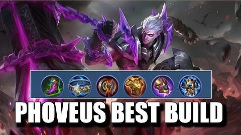 PHOVEUS Best Build and Emblem - Phoveus MVP Gameplay 