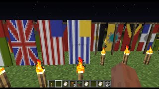 Minecraft Flag Banner Tutorial: Uruguay - SRPFC