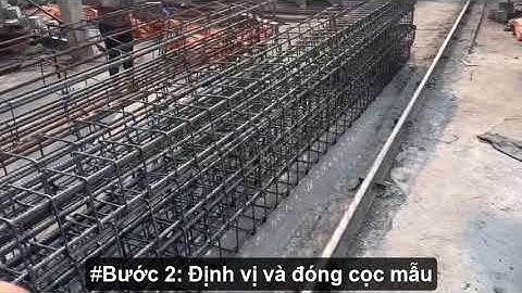 QUY TRÌNH ÉP CỌC BÊ TÔNG CỐT THÉP 200X200, 250X250, 300X300