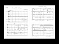 Dance of the starlings for strings score