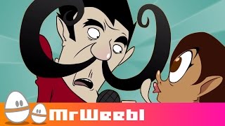 Moustaches : animated music video : MrWeebl