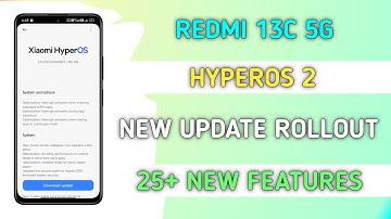 Redmi 13c 5g New Update | Redmi 13c 5g Hyperos Update 2.0 | Redmi 13c 5g Hyperos 2.0.203.0 Update