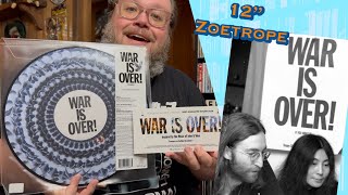 Happy Xmas (War Is Over) 12” Zoetrope!!!! #johnlennon #yokoono #warisover #zoetrope
