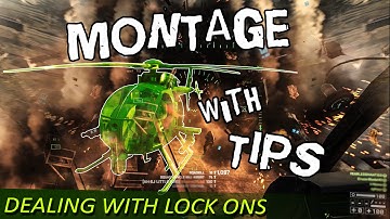 Battlefield 4 Helicopter Montage w/ Tips | Dealing w/ Lock Ons | PS4 60fps | FEARLESSMANTISS