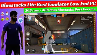 (2023) Bluestacks Lite Best New Emulator For Low End PC | Best Bluestacks Lite Version For Free Fire