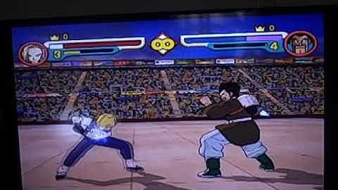 Dragon Ball Z Budokai 2(Gamecube)-Android 18 vs Hercule
