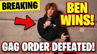 Reckless Ben SCORES HUGE WIN β Gag Order Is GONE!