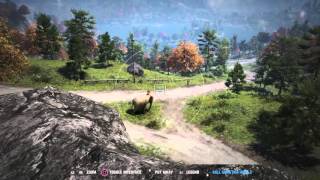 Far Cry® 4 - Nature in all its cruell glory 3 - Red Army + car versus Eliphants