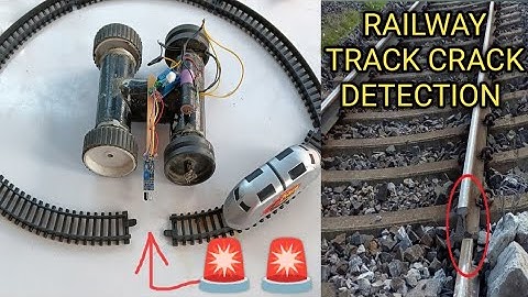 BEST SCIENCE PROJECT // RAILWAY TRACK CRACK DETECTION CAR