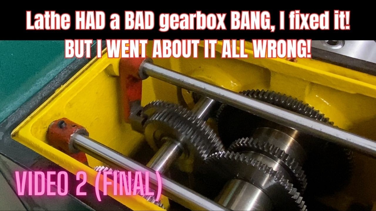Grizzly G4003 lathe, loud BANG noise FIXED! The problem WASN'T the Bearings or gears!