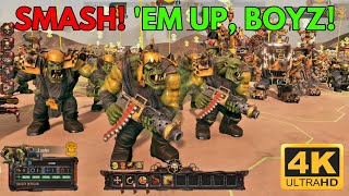 Waaagh! Smash 'em up, boyz! | Orks Vs Space Marines | Warhammer 40K Battlesector