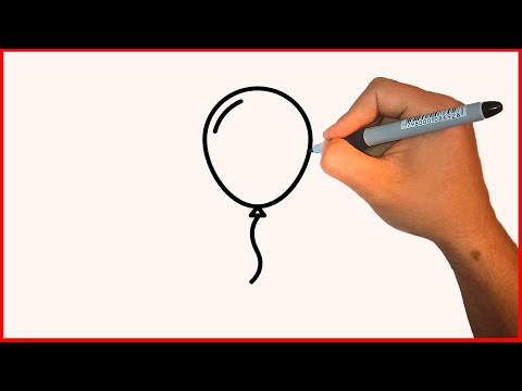 COMO DESENHAR UM BALÃO 🎈|| PASSO A PASSO FACIL