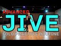 Advanced International Jive Solo Practice Routine | 375 Dance Studio Tutorial