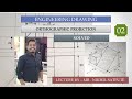 Engineering drawing  orthographic problem 2 easy drawing techniques  learn with nikhil