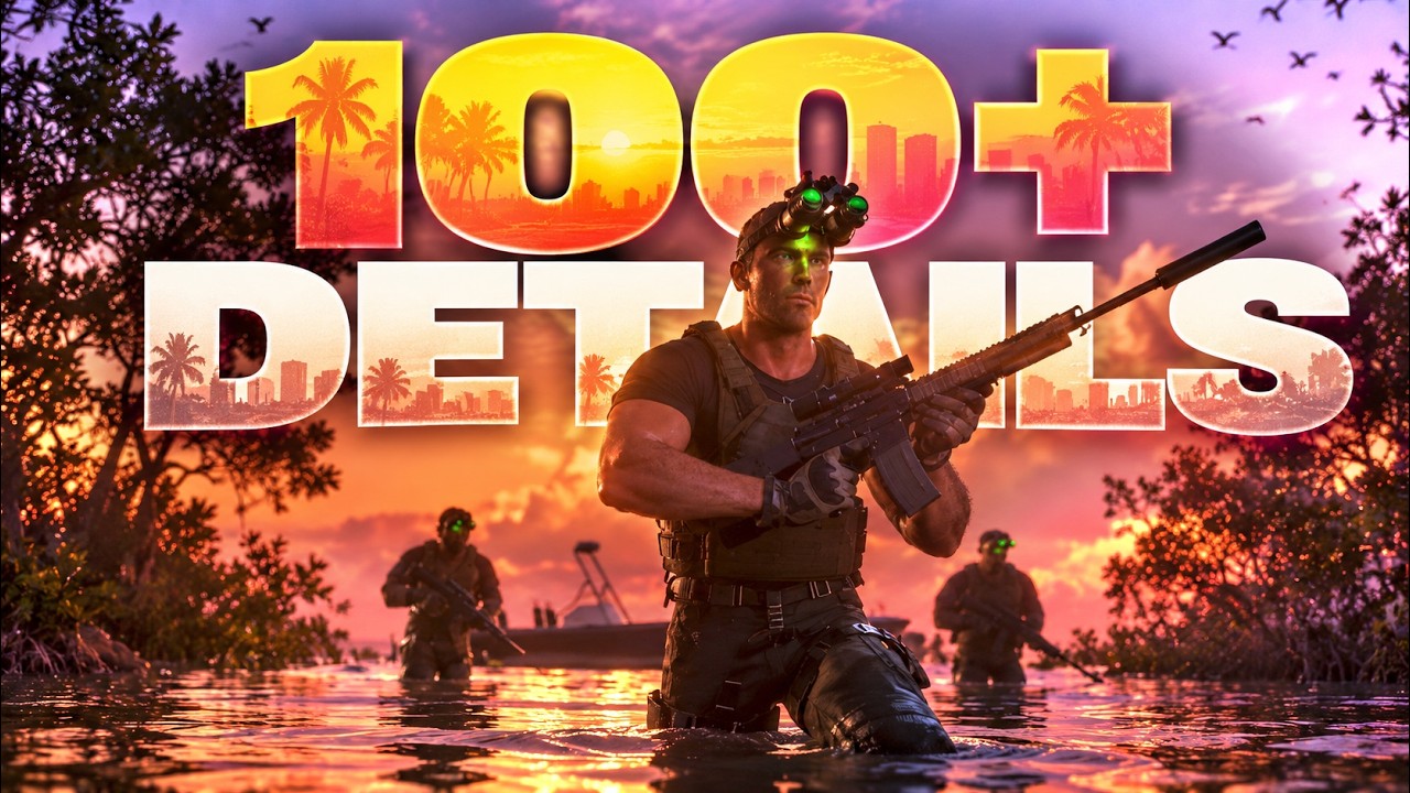 100+ Details You MISSED in the GTA 6 Launch Trailer