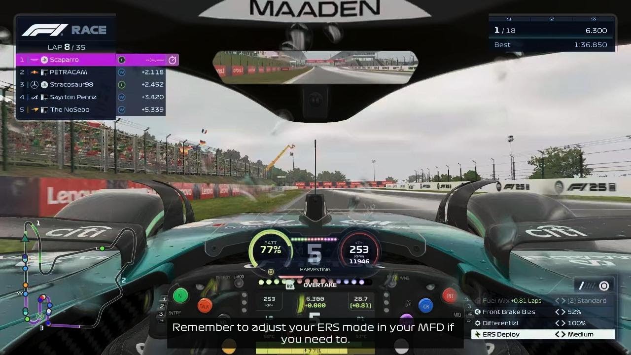 PRL Cockpit cam league 🏁🇭🇺 Hungary 50% Wet 🇭🇺🏁 Elite