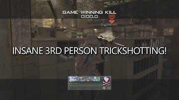 The BEST MW2 Trickshot (3rd Person!)