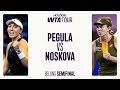 Jessica Pegula vs. Linda Noskova | 2025 Beijing Semifinal | WTA Match Highlights