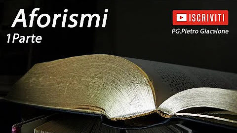 Quali sono gli aforismi?