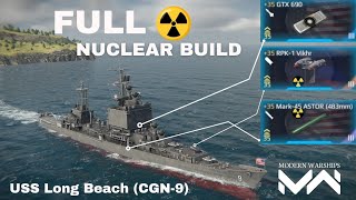 USS Long Beach with Nuclear Equipment☢️ | Modern Warships screenshot 5