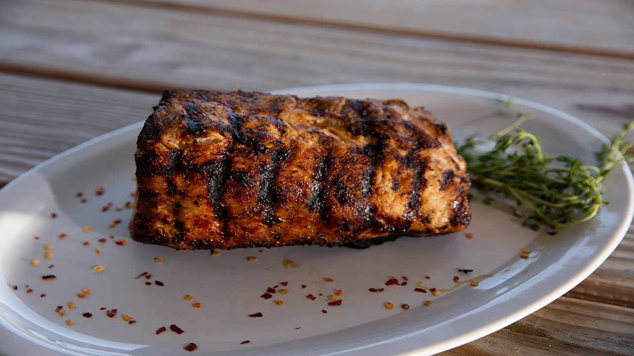 Ingles Table - Derek St. Romain | Brined and Grilled Pork Loin ingles endodontics pdf