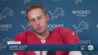 Jared Goff talks return to face Rams in LA
