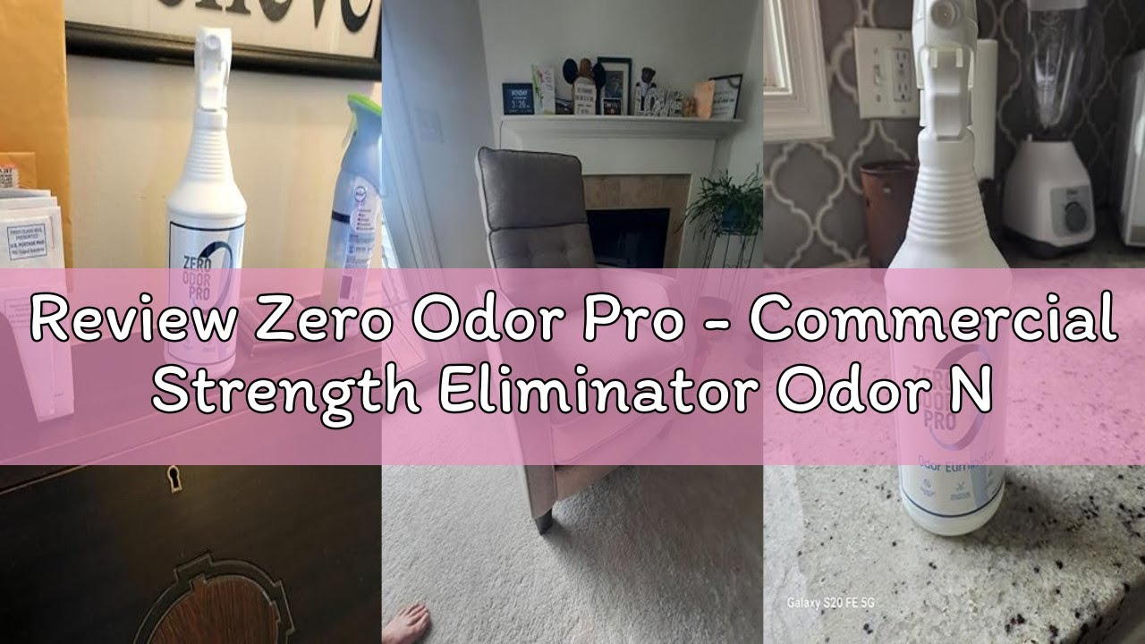 Review Zero Odor Pro - Commercial Strength Eliminator Odor Neutralizer, Room Deodorizer Odor Elimina
