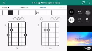 Monsters By Tongi With Chords And S