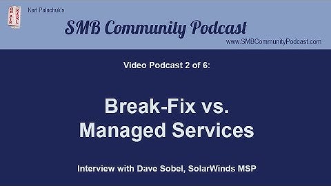Break-Fix vs. Managed Services