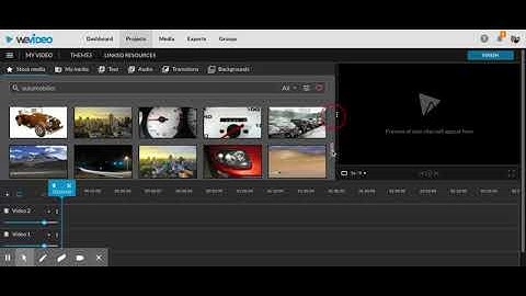 How to Add Stock Media in WeVideo