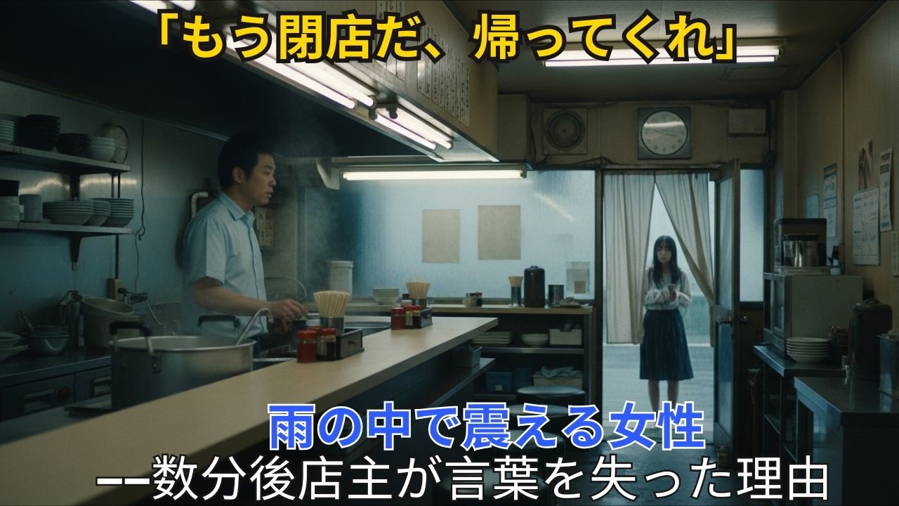 「スープだけでも頂けませんか...」廃業を決めたラーメン屋が