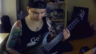 Suicide Silence - Lifted (guitar cover)