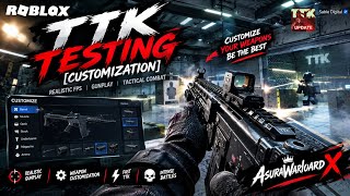 🔥 THIS ROBLOX FPS FEELS TOO REAL! 😱 | TTK Testing [CUSTOMIZATION]