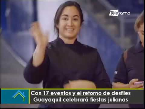 Con 17 eventos y el retorno de desfiles Guayaquil celebrarán fiestas julianas