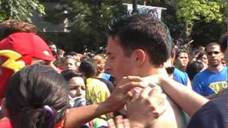 Random Frosh Week Moment #5 - SMC VS Engineers Bed Race Accident