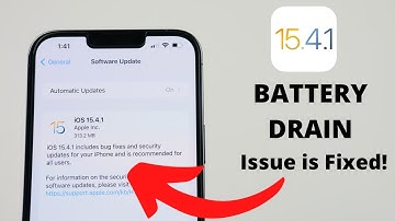 iOS 15.4.1 FINALLY Released to Fix Battery drain issue on iPhones in Telugu By PJ