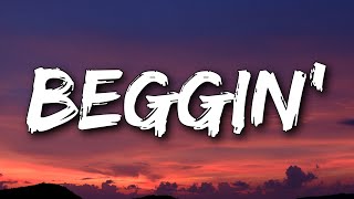 Video thumbnail of "Måneskin - Beggin' (Lyrics) "I'm beggin', beggin' you""