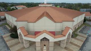 Drone Footage Temple Of Deliverance Cogic Bishop G.e. Patterson