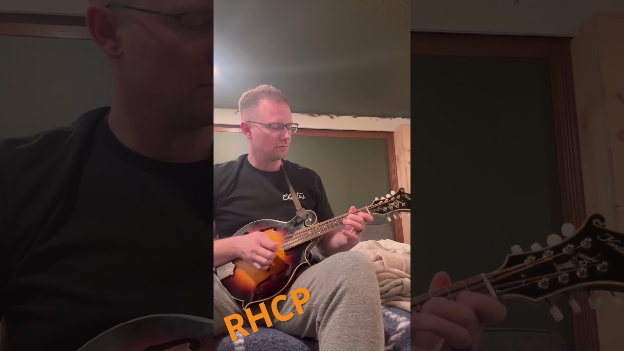 Snow (Hey Oh) Mandolin Intro Cover. Mandolin progress update 