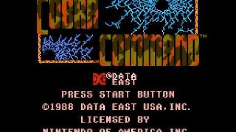 Cobra Command (NES) Music - Stage Theme 01