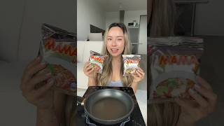 You asked, I eat ❤️ Mama Thai instant Tom Yum Noodles (watch next part for mukbang)