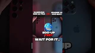 🔥IPHONE 12 PRO MAX VS SAMSUNG S22 ULTRA📱BOOT-UP TEST!!💀#samsung #iphone #shorts