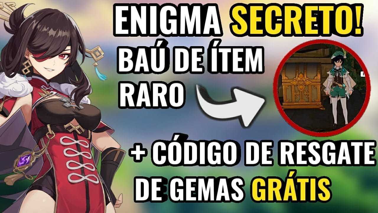 GENSHIN IMPACT: Saiu NOVO Código de Resgate GRÁTIS