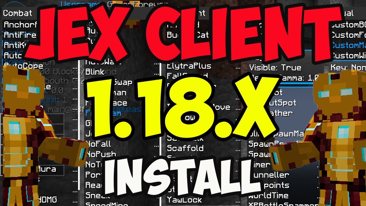 Minecraft 1.18 Wurst Hacked Client Downloads 