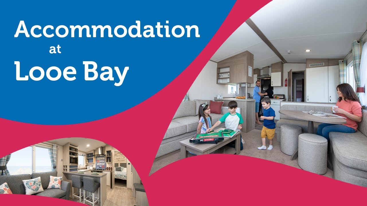 Accommodation at Looe Bay Holiday Park, Cornwall