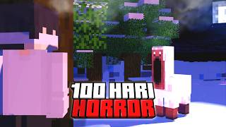 100 Hari Minecraft Horror Winter Christmas