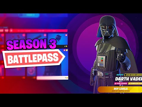 *NEW* Chapter 3 Season 3 Battle Pass - DARTH VADER!